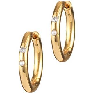 ANNI LU Birgitte Øreringe 18 kt. Forgyldt Messing 192-30-19 - Dame - Brass
