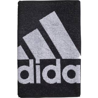 adidas håndklæde, lille - Black / White - 1 størrelse