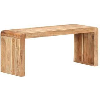 bænk 110x38x46 cm massivt akacietræ