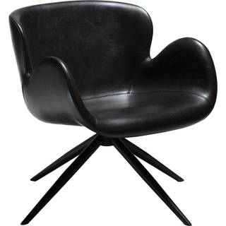 Dan-Form Gaia loungestol (Vintage lightbrown kunstlæder)