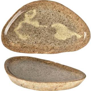 Bark Serveringsfad fra Villa Collection - Natur farve - Flodsten