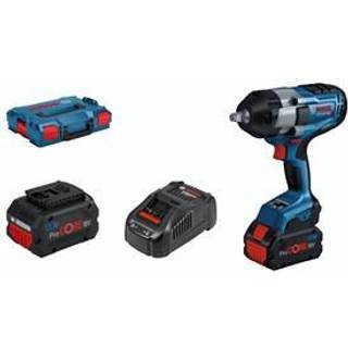 Slagnøgle Bosch GDS 18V-1000 BITURBO; 18 V; 2x5,5 Ah batt.