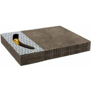 Trixie Scratching Cardboard With Toys White 38 x 30 cm