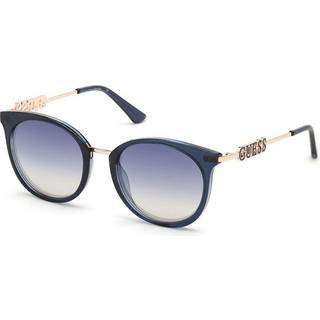Guess GU7645 90W 52 Solbriller Kvinder Blue - Shiny Blue - 52mm