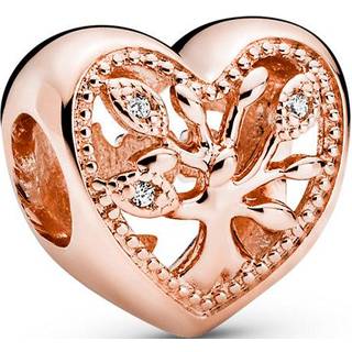 Pandora Charm - Family Tree Heart - 788826C01 - roségold