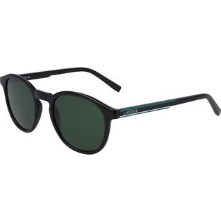 Lacoste Unisex L916S 001 Solbriller Injiceret Sort Grøn Rund Normal Fotokromatisk