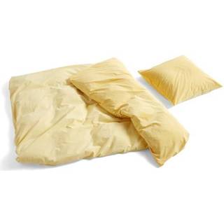 Hay - Duo Bed Linen - sengelinned - sæt med pude og dyne betræk - gul - Golden Yellow