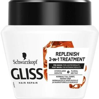 Schwarzkopf gliss hair repair total repair replenish 2-in-1 treatment 300ml