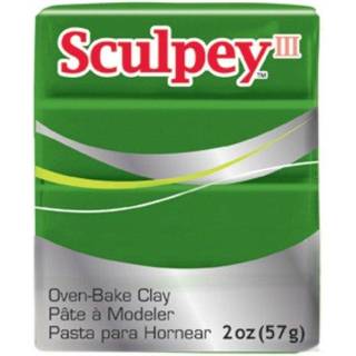 Sculpey III Polymer Ovn-Bake Clay String Bean Green Non Toxic 2 Oz. bar