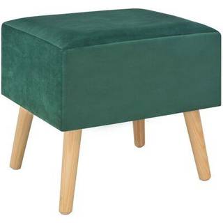 Sengebord 40 X 35 X 40 Cm Fløjl - 1 / Sennep