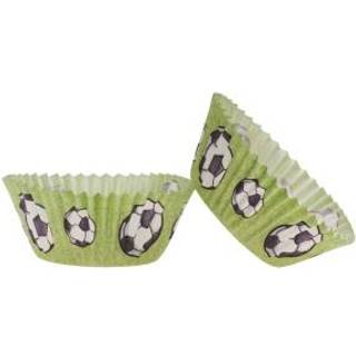 Fodbold muffinsforme 25 stk.