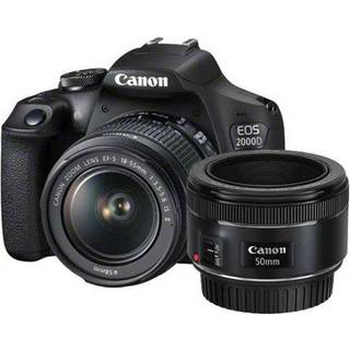 Canon EOS 2000D 18-55mm IS II + 50mm f/1.8 STM