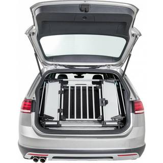 Trixie Universal rear car grid 94-114 × 69 × 53 cm light grey/silver
