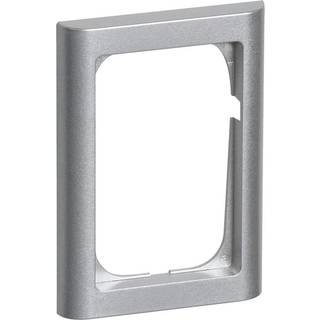 LK FUGA Softline 63 ramme 1½ modul, stålmetallic
