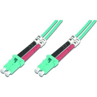 Digitus DK-2533-05/3 fiberoptisk kabel 5 m LC I-VH OM3 Turkisfarve
