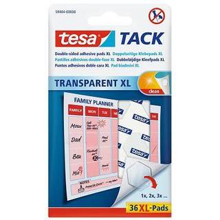 tesa TACK Adhesive Pads XL 36pcs Transparent