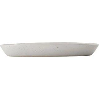 Pion serveringsfad, 38 x 19 cm, hvid/grå