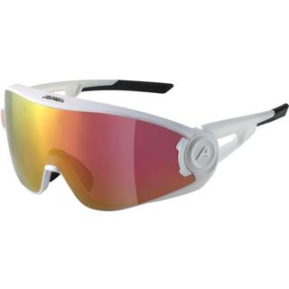 Alpina 5W1NG Q+VM A8653510 144 Solbriller Mænd - Matte White - 144mm