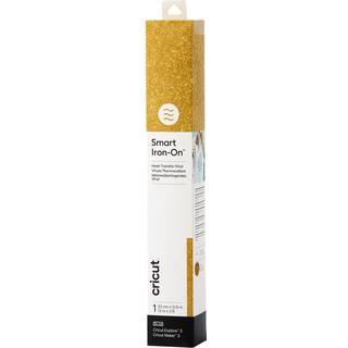 Cricut Smart Iron-On Glitter sheet 33x91 (guld glitter)