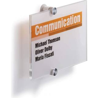 Durable Crystal Sign Skilt | A5