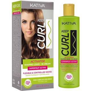 Kativa Keep Curl activator leave-in cream - 200ml