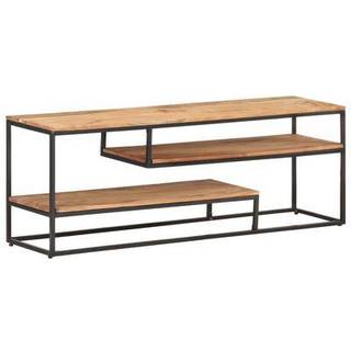 tv-skab 130x30x45 cm massivt genbrugstræ