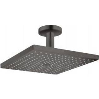 Hansgrohe Raindance E hovedbruser, 30 x 30 cm,  t/loft, børstet sort krom