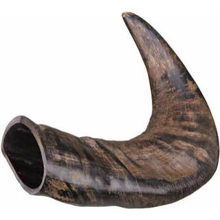 Trixie Buffalo Chewing Horn packaged medium