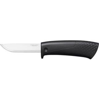 Builder's knife with sharpener