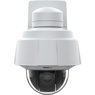 Axis Communications PTZ Kamera 02147-002 Überwachungskamera mit 8 Megapixel Auflösung. professionelle Kamera für außen - weiß