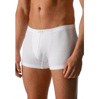 Mey Herren Shorty weiß Baumwolle & Mix unifarben
