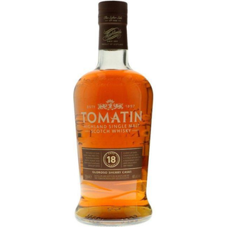 Tomatin 18 års Highland Single Malt Scotch Whisky 46% 70 cl.