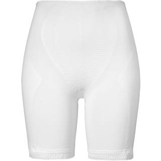 Damella Shape Control High Waist Long Leg Brief - White - X-Large * Kampagne *
