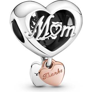 Pandora Charm - Thank You Mum Heart - 789372C00 - roségold