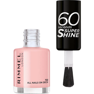 Rimmel 60 Seconds Super Shine Neglelak Skygge 722 All Nails On Deck 8 ml - 8 ml