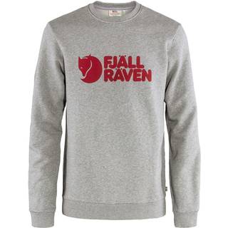 Fjällräven Men's Fjällräven Logo Sweater Grey-Melange, L