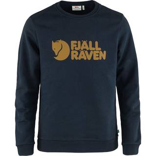 Fjällräven Men's Fjällräven Logo Sweater Dark Navy, XL