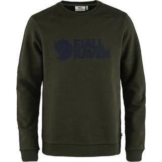 Fjällräven Logo Sweater Men-deep forest-L