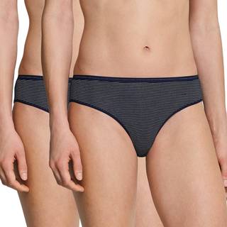 Schiesser 2-pak Modal Essentials Tai Briefs - Darkblue - 46