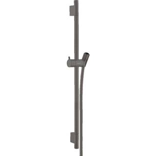 Hansgrohe Unica S Puro 28632340 Brusestang med slange, Ø22x650 mm Børstet sort krom