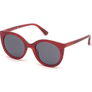 Guess GU9188 Børn 71C 48 Solbriller Børn Rød - Glittered Transparent Red - 48mm
