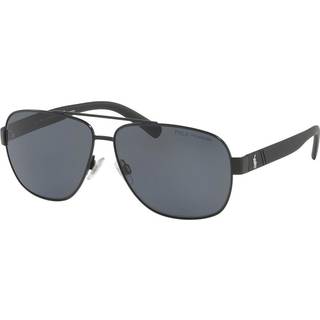 Polo Ralph Lauren PH3110 Polarized 926781 60 Solbriller Mænd Black - Glossy Black - 60mm