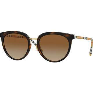 Burberry Kvinde BE4316 WILLOW 3854T5 Solbriller Nylon Brun Brun Pantos Polariseret Skygge