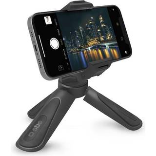 SBS Tripod Pro Stativ til Smartphone - Maks Mobil: 55 - 88mm - Sort
