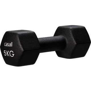 Casall Classic Dumbbell 5 kg Black/White, OneSize