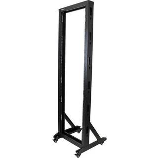 StarTech.com 42U Mobile Open Frame Network Rack Wheels- 663lbs - 2 Post 19" Portable Rack for Computer, AV, Media, IT Equipment (2POSTRACK42) Rack Sort --> På fjernlager, levevering hos dig 31-10-2026