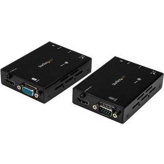 StarTech.com HDMI over CAT5 Extender with IR and Serial - HDBaseT Extender - 4K - video/audio/infrarød/serial/netværksforlænger