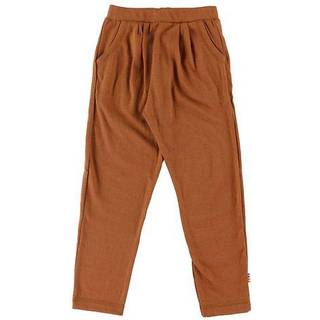 Leggings mørk kobber i uld
