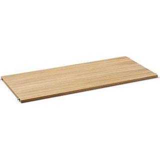 Ferm Living Punctual Perforated hylde 90 cm oak oiled, light grey