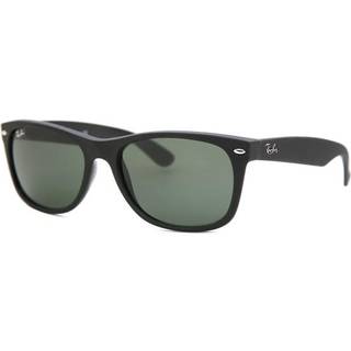 Ray-Ban RB2132 New Wayfarer 646231 52 Solbriller Mænd Black - Rubber Black - 52mm